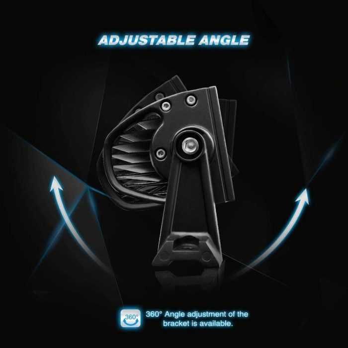 TRANSPORT GRATUIT Led Bar 120w 55cm CURBAT Black Series