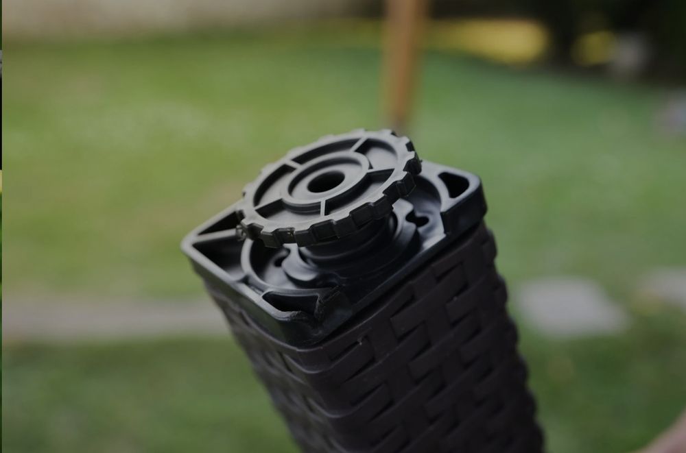 Висококачествен градински комплект от маса 140х80см. и 6 стола пвц – р