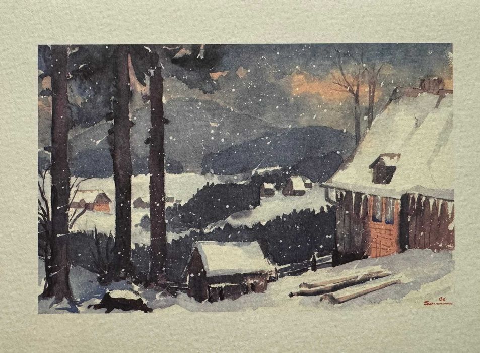 Стари коледни картички УНИЦЕФ