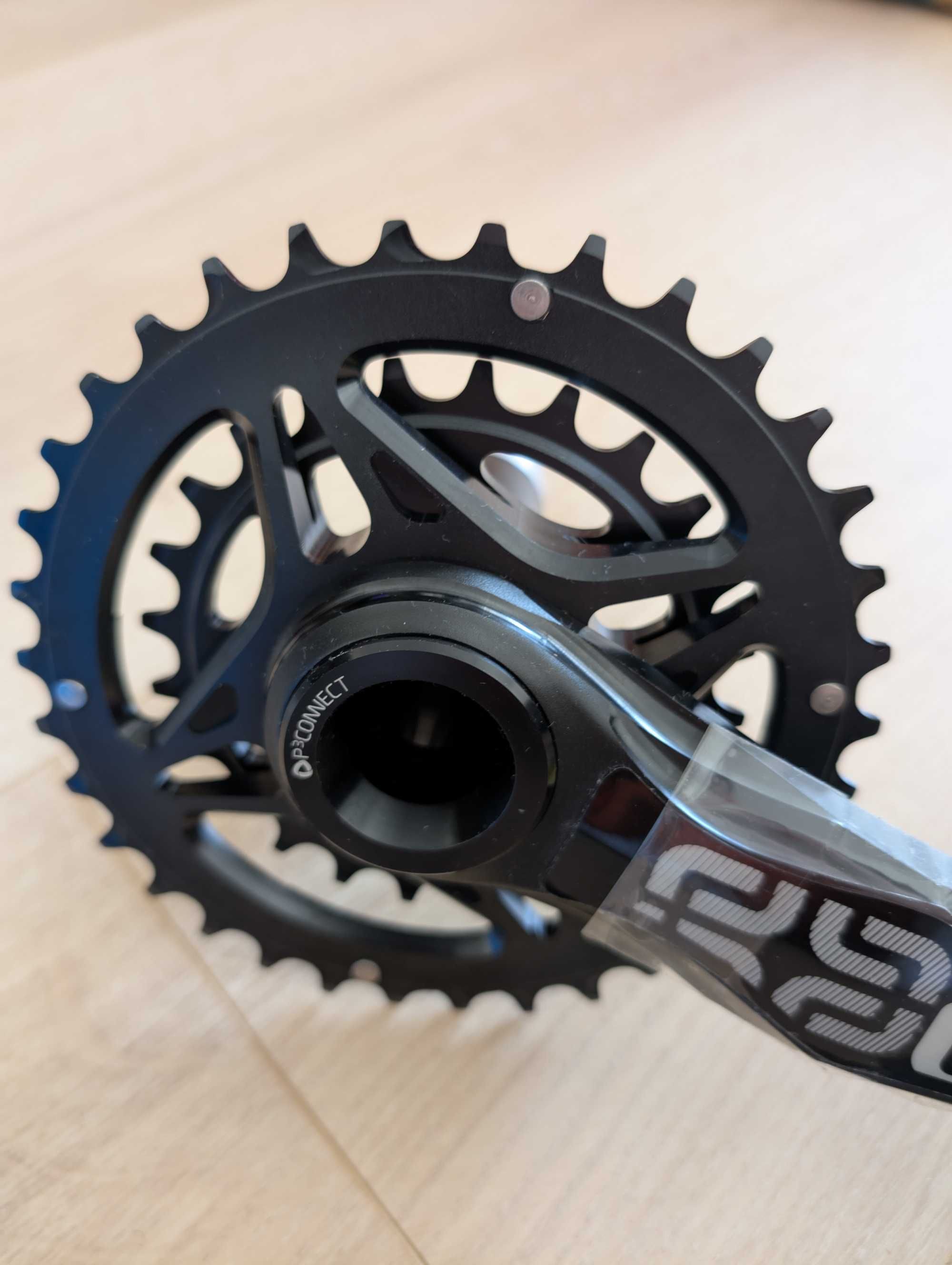 Angrenaj pedalier bicicleta E*Thirteen TRS+ si Shimano SLX FC-M7100-2