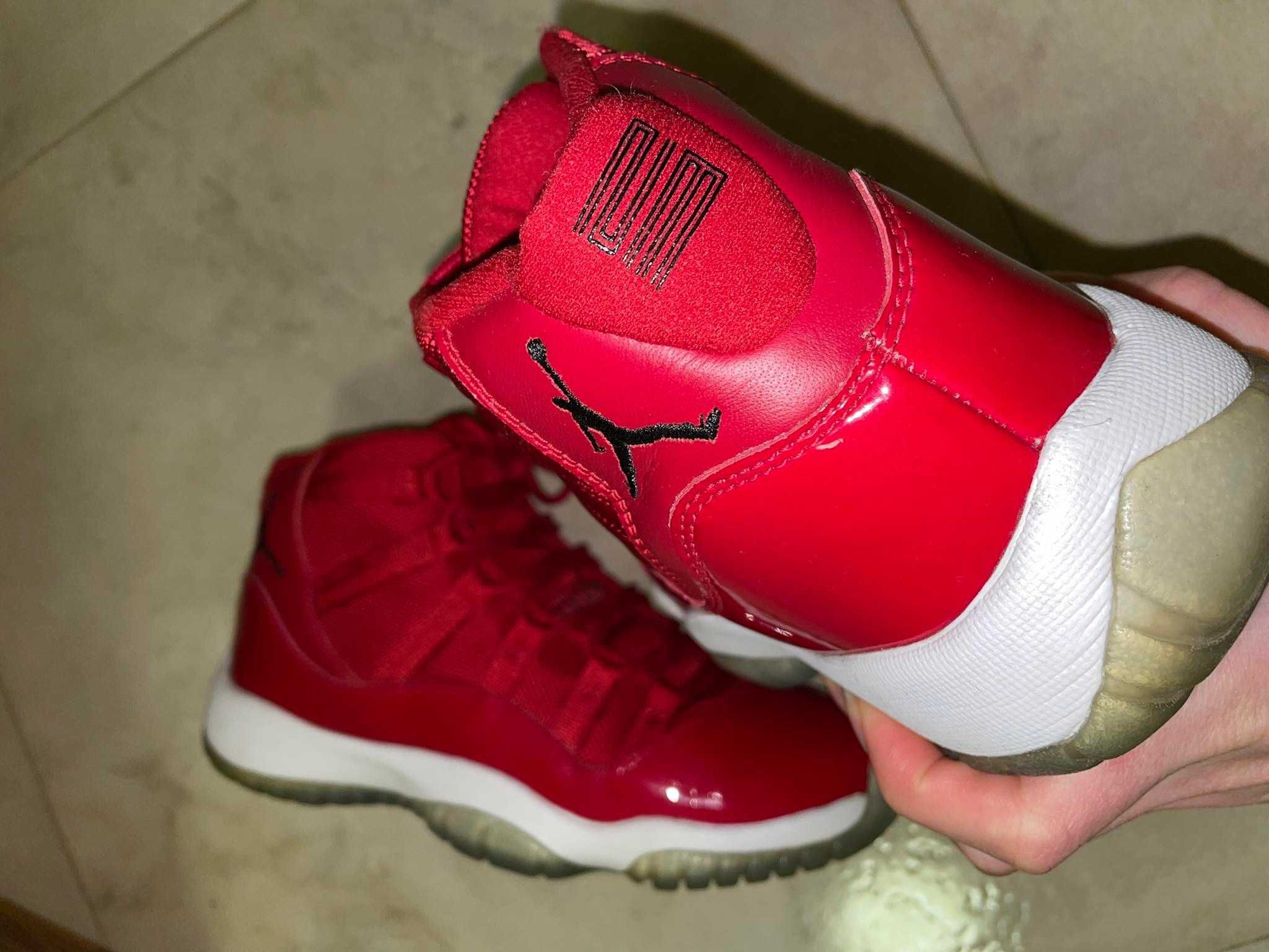 ЛИМИТИРАНИ Air Jordan 11 RETRO 'WIN LIKE '96', Червени