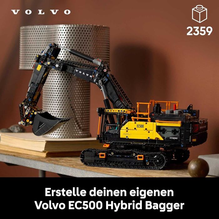 Конструктор LEGO Technic Volvo EC500 Hybrid Excavator! Оригинал LEGO!