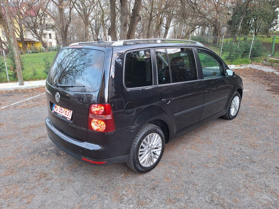 Vw touran 2008 2.0 diesel 140 cp 7 locuri