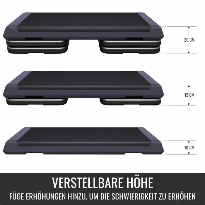 Stepper reglabil Gorilla Sports - Fitness/Aerobic