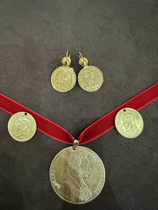 Fac slabe din monede placate cu aur de 18k