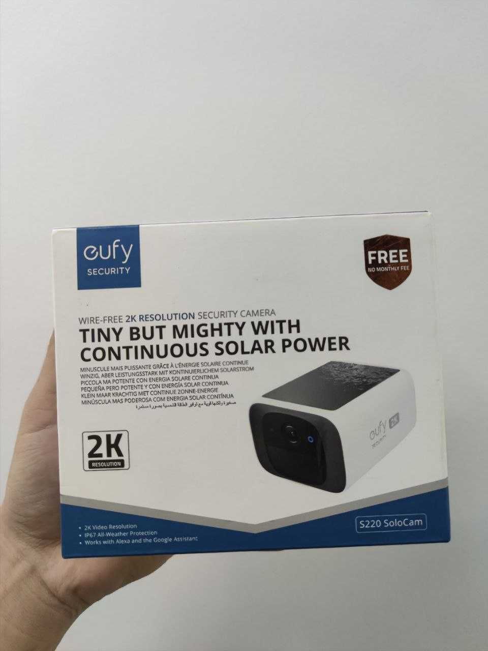 Camera de supraveghere Eufy SoloCam S220, Rezolutie 2K, Sigilat!