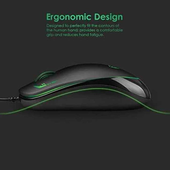 Mouse gaming Inateck iluminat RGB 1.000 DPI