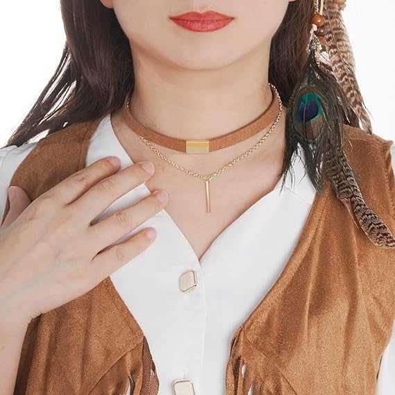 Fumwase  Хипи костюм от 4 части с тема 60-те и 70-те години