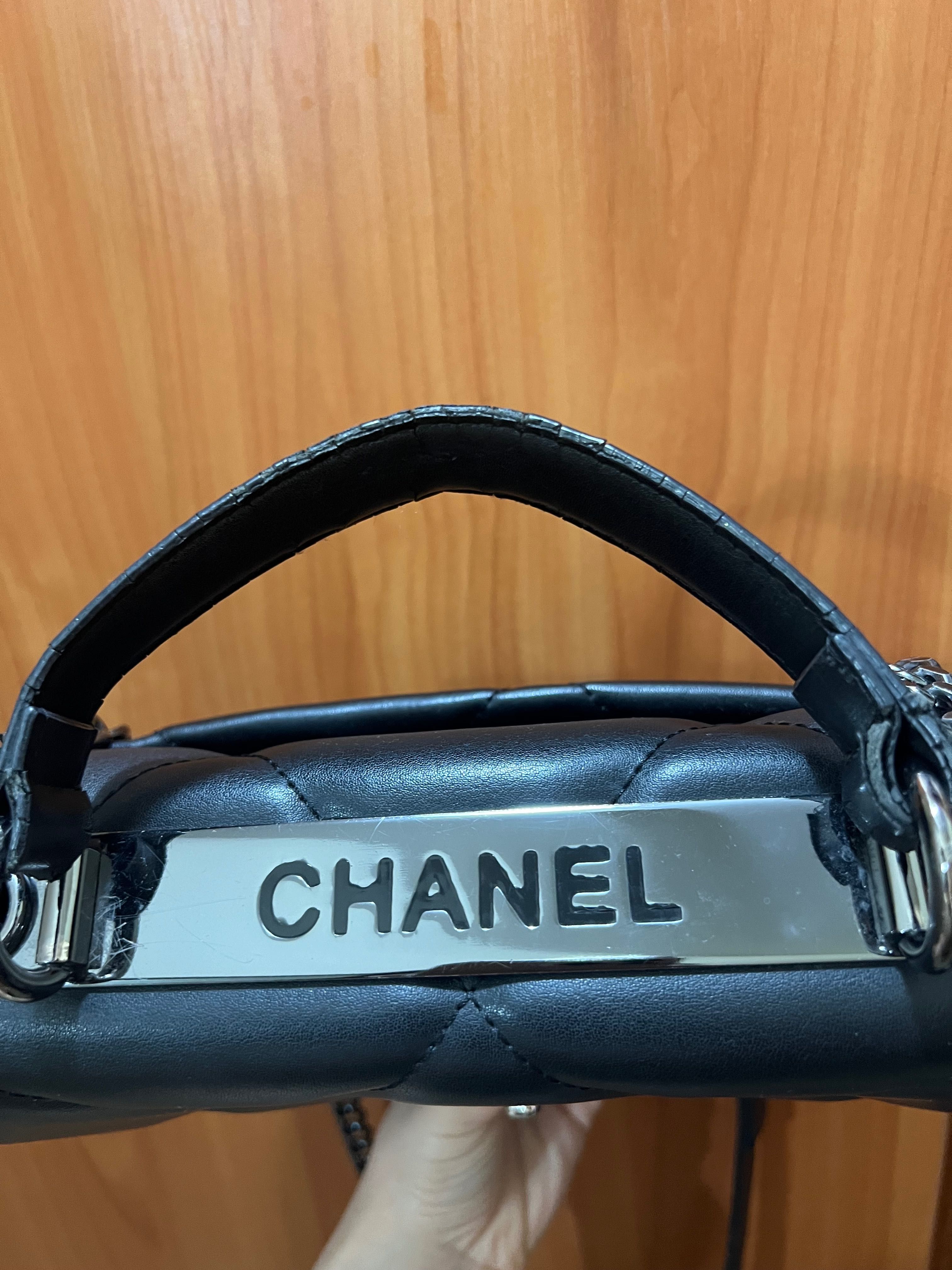 Черна чанта Chanel