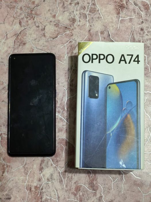 Oppo А74  в отличном состоянии ,зарядка оригинал
