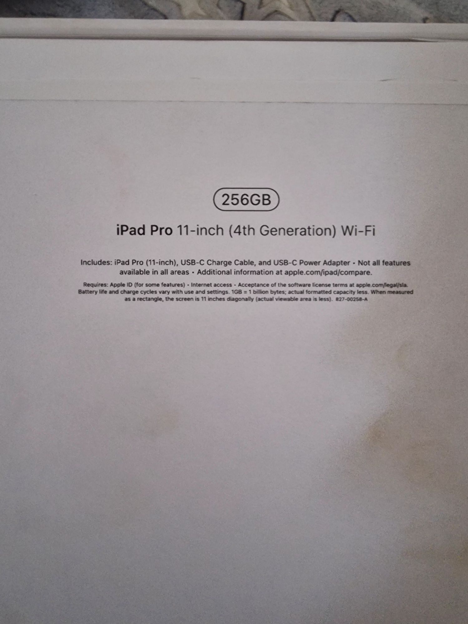 Планшет iPad Pro 11 4th 8/256gb M2