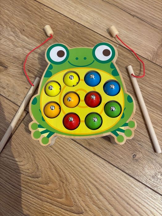 Joc de pescuit interactiv, magnetic, Montessori, nefolosit