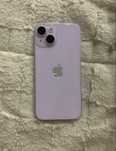 Iphone 14, 128 гб, фиолетовый.