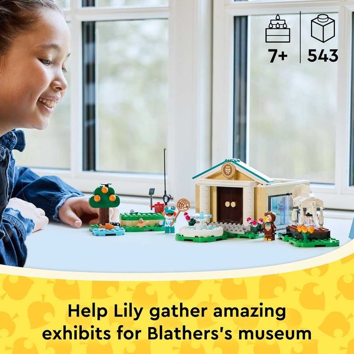 LEGO Animal Crossing Колекцията на музея на Блатерс, 543 части, 77056