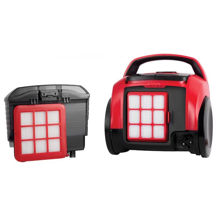 Aspirator fara sac Beko rosu