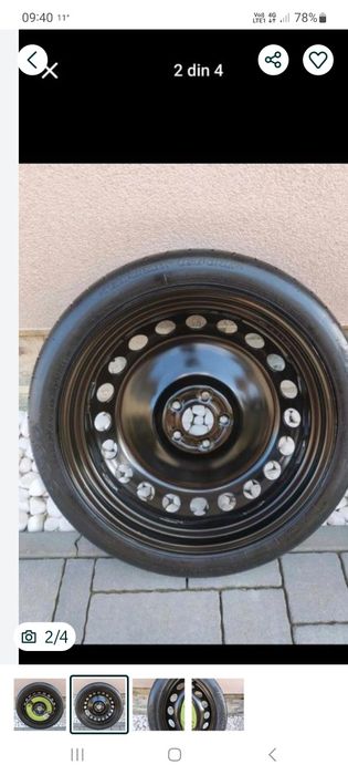Roată  slim 5x112  nouă dot 2021