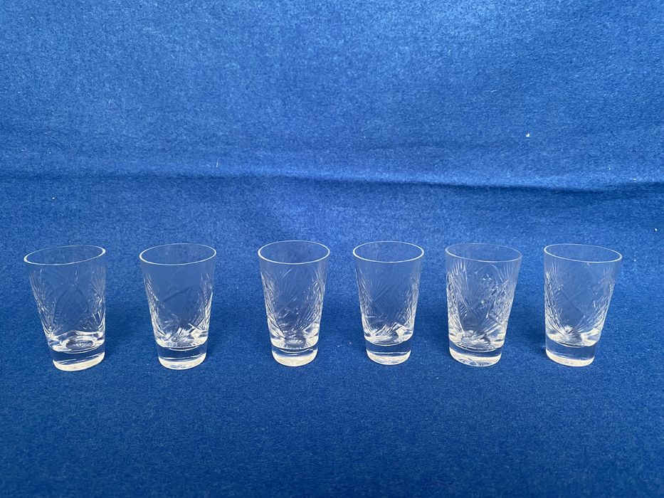 Стопки хрустальные 6 шт.