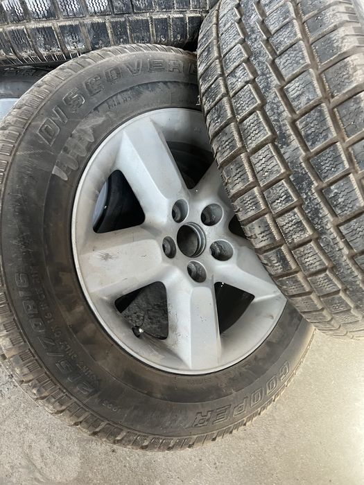 Set jante aliaj 16” cu anvelope 215/70 R16 Cooper M+S