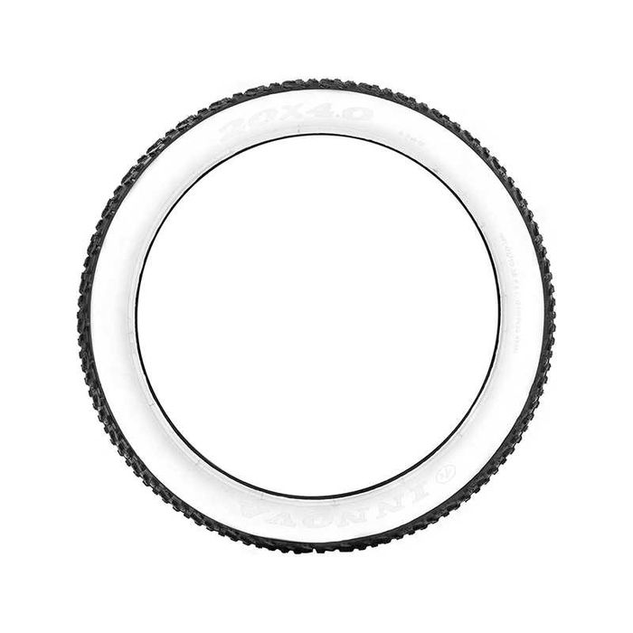 20x4.0 - Външни и вътрешни гуми за Фатбайк велосипед VEE TIRE Бял борд