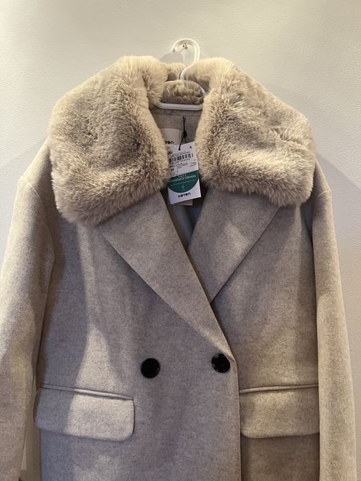 Palton elegant cu curea