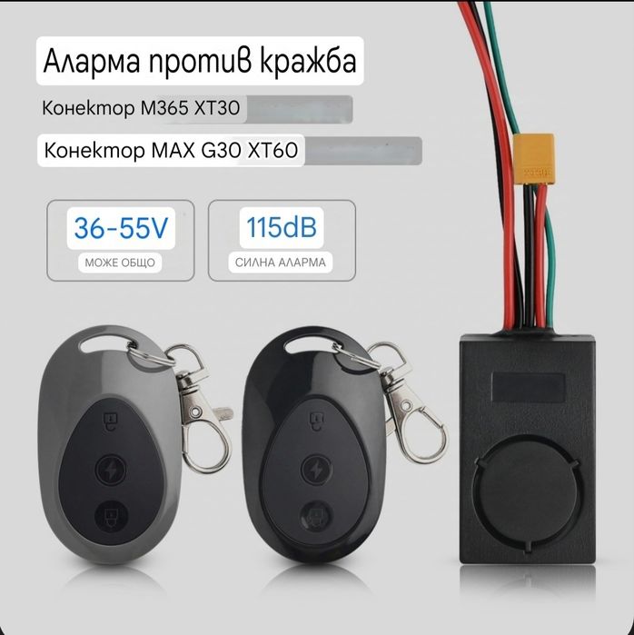 Комплект гуми, Контролер.Аларма.