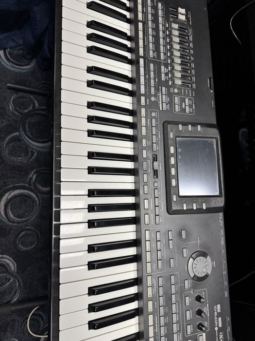 Korg pa3x с подложена клавиатура