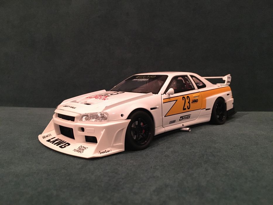 Продаю nissan r34 1/24