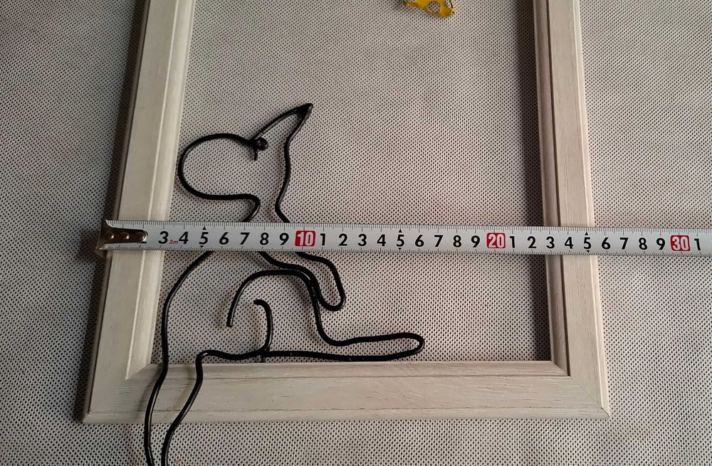 Арт декорация "Мишка и сиренце" – Авторска Изработка