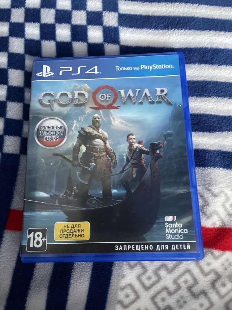 Диск God of War на ps4