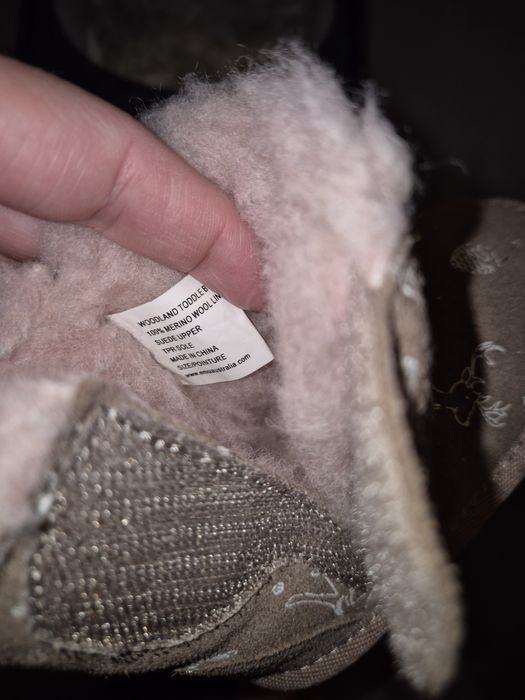 Cizme din piele întoarsă Woodland  Toddle EMU, mărime 12-18 luni