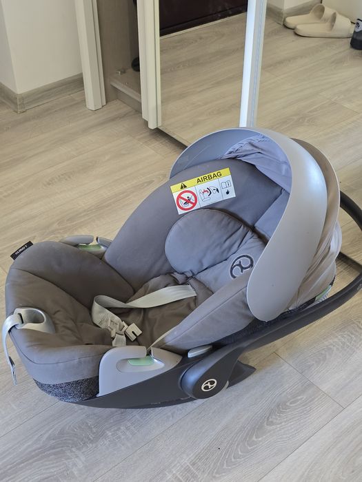 CYBEX Cloud T Platinum + Bază ISOFIX 360° – stare buna!