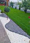 Amenajare gradina gazon rulou si plante ornamentale