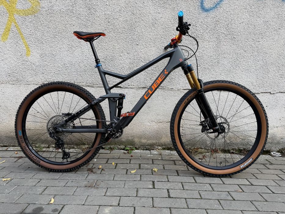 Bicicleta Cube Stereo Race 140R/Carbon/Mullet