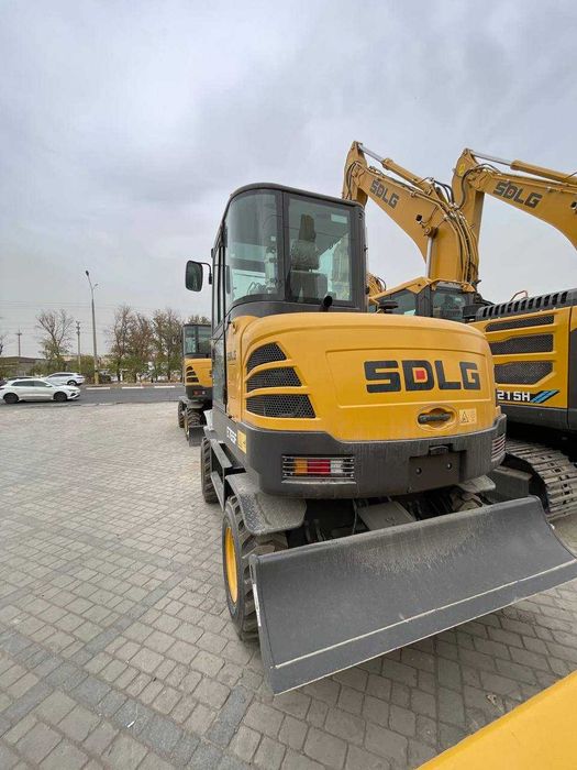 Колесный Экскаватор мини 0,21 куб SDLG (volvo) в РАССРОЧКУ