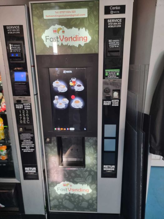 Ampasam gratuit automate cafea si snack