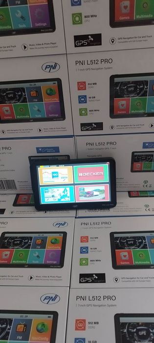 GPS L512 Pro-PNI-gata de drum cu harti, program, auto/camion