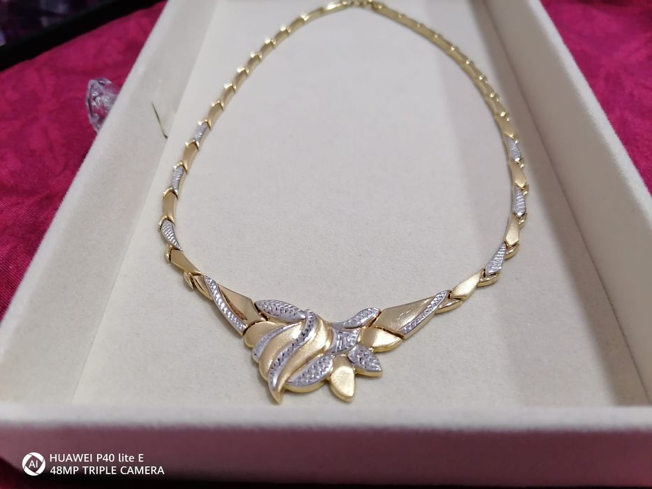 Vând colier aur 14 k