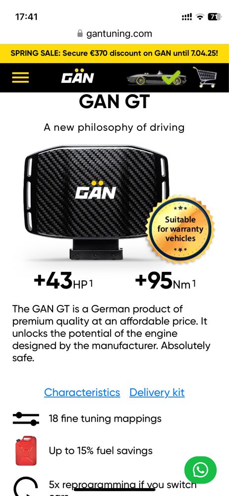 Чип тунинг -power box GAN GT Honda CR-V