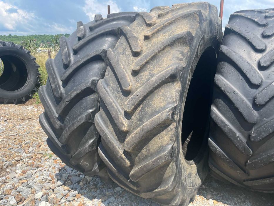 650/65R42 cauciucuri second hand MICHELIN anveloep agricole JOHN DEERE