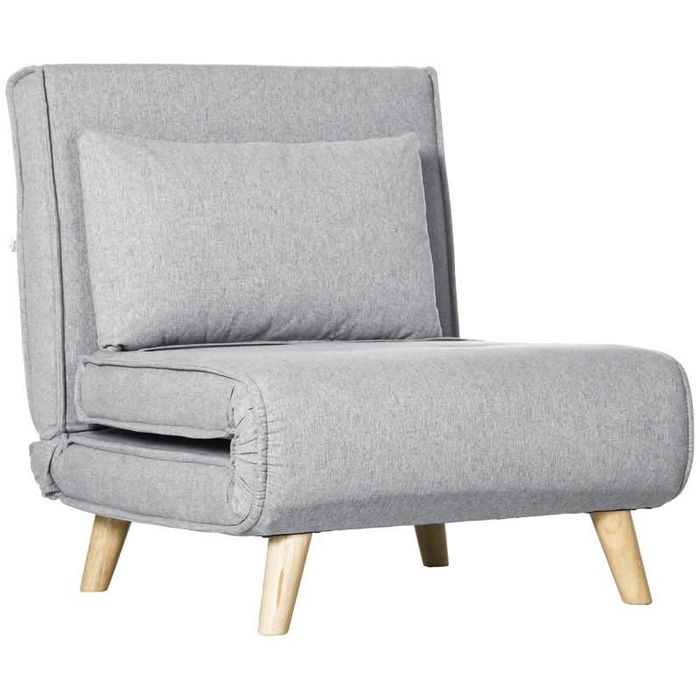 Разтегателен стол, регулируема облегалка в 6 позиции