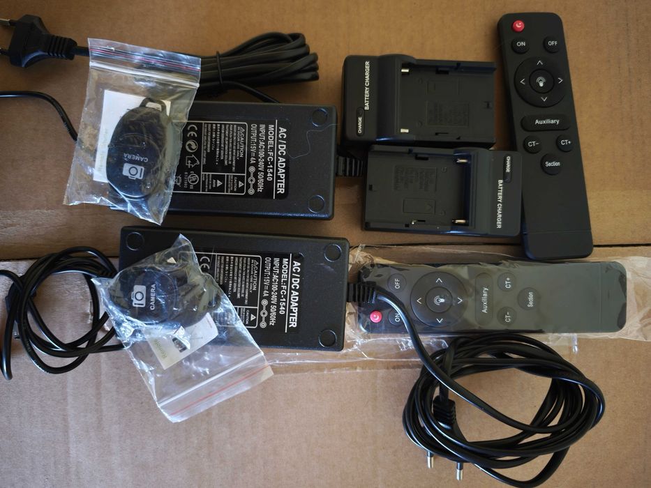 Комплект LED осветление за фото и видеозаснемане U600+