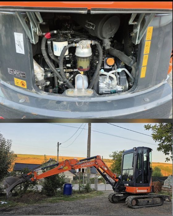 Miniexcavator Fiat Hitachi ZX29U-3  cu AC  mini excavator