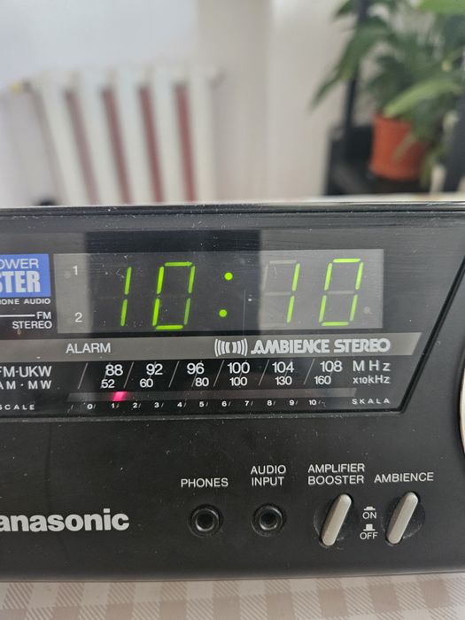 Radio cu ceas Panasonic