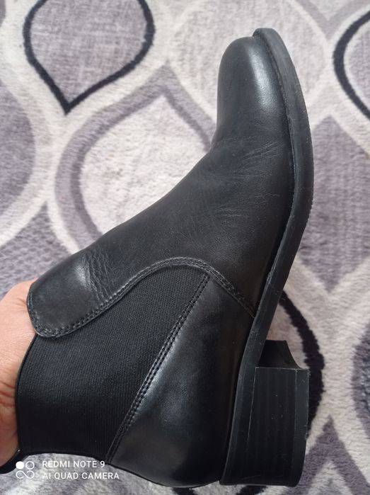 Дамски боти от естествена кожа