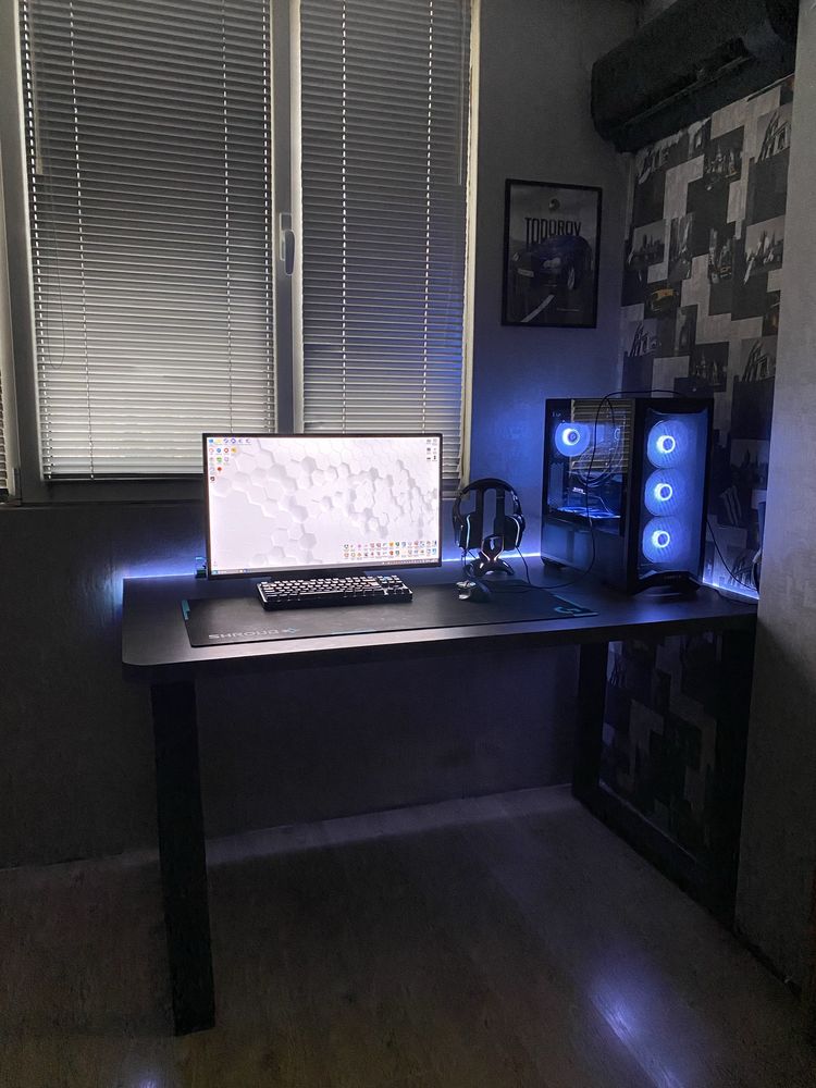 Цял гейминг сетъп с гаранция+бюро/Gaming Setup