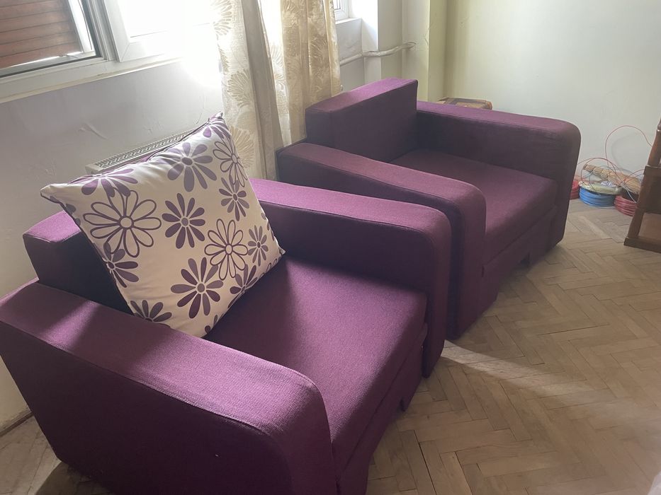 Canapea extensibila si fotolii extensibile, stare f buna, Ploiesti