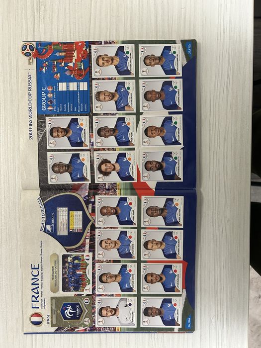 Panini World Cup 2018 – напълно попълнен официален албум