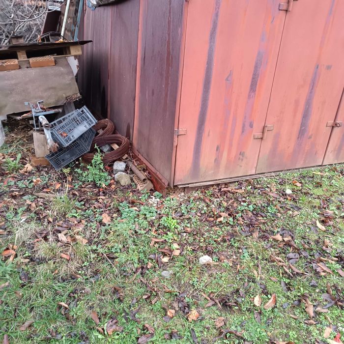 Метален гараж 3.5м на 6.30м