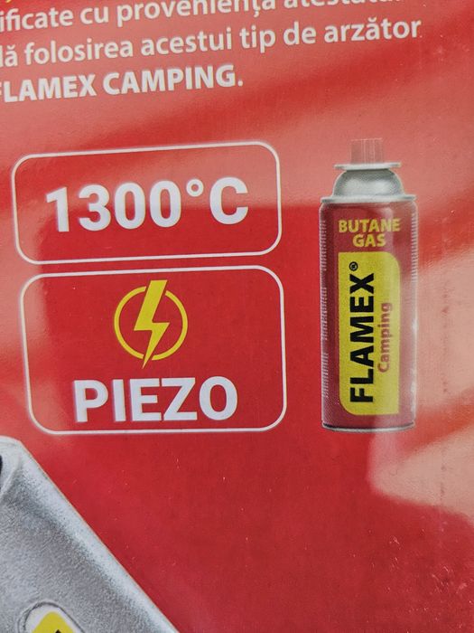 Spray gaz XXL-600ml+arzator filet.Pachet gas+cap arzator profi.Noi