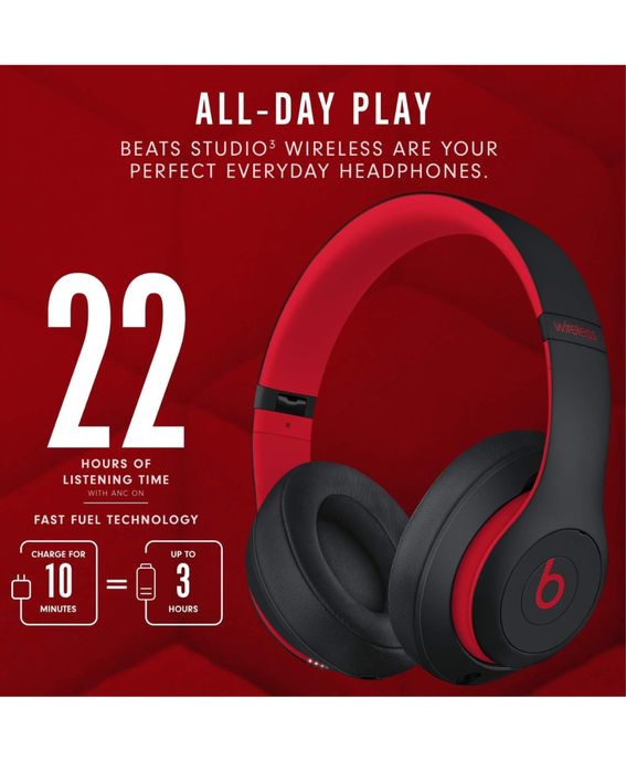 Căști circumauriculare wireless Beats Studio3
